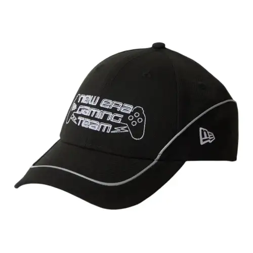 New Era XPlayStation 9FORTY New Era Gaming Team Logo Polyester (Polyester Fiber) Peaked Cap Unisex Couple Style Black
