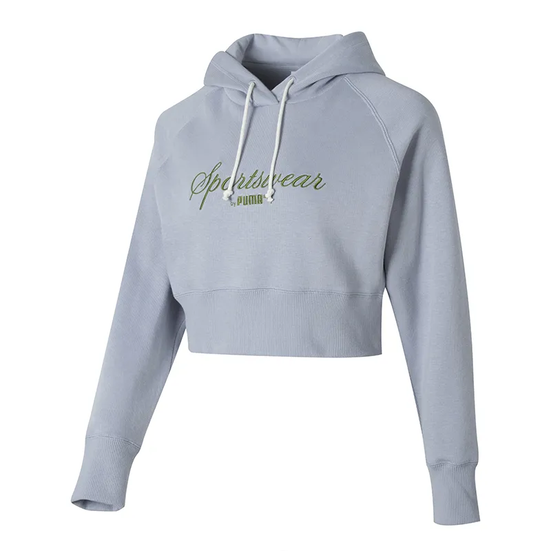 PUMA Sweatshirt Women's Blue Gray