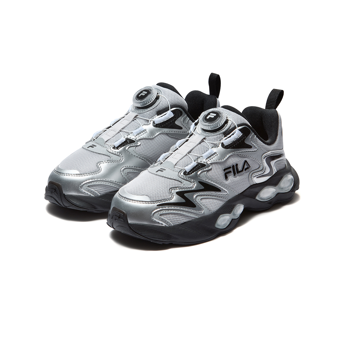 Кроссовки Fila Heritage-FHT FILAMAGIC STONE (серые) — фото 8