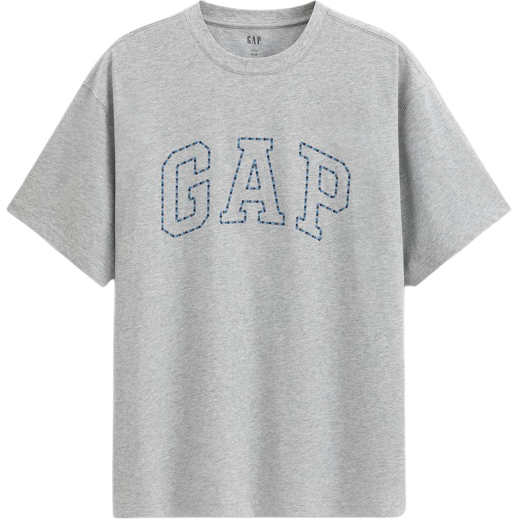 Футболка GAP Logo Tee (серая)