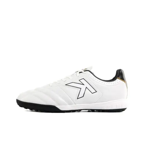 KELME TF Turf Slip Resistant Abrasion Resistant Slip Resistant Abrasion Resistant Soccer Shoes Men's White Black