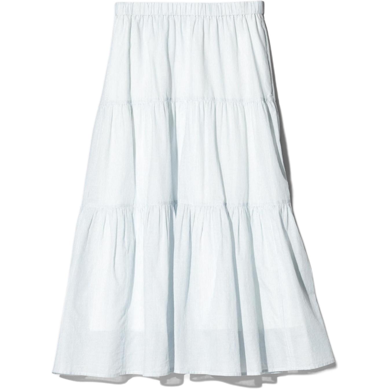 Женская юбка UNIQLO SS26 (серая)