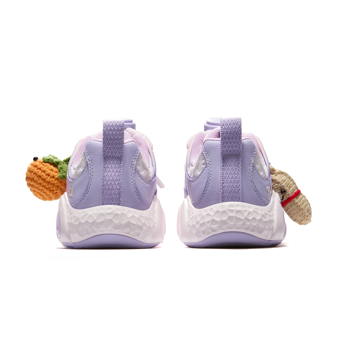 Кеды Fila KIDS Heritage-FHT FILA PEANUT/ (бежевые) — 烟灰/鱼子灰/方解石粉/木槿紫 — фото 9