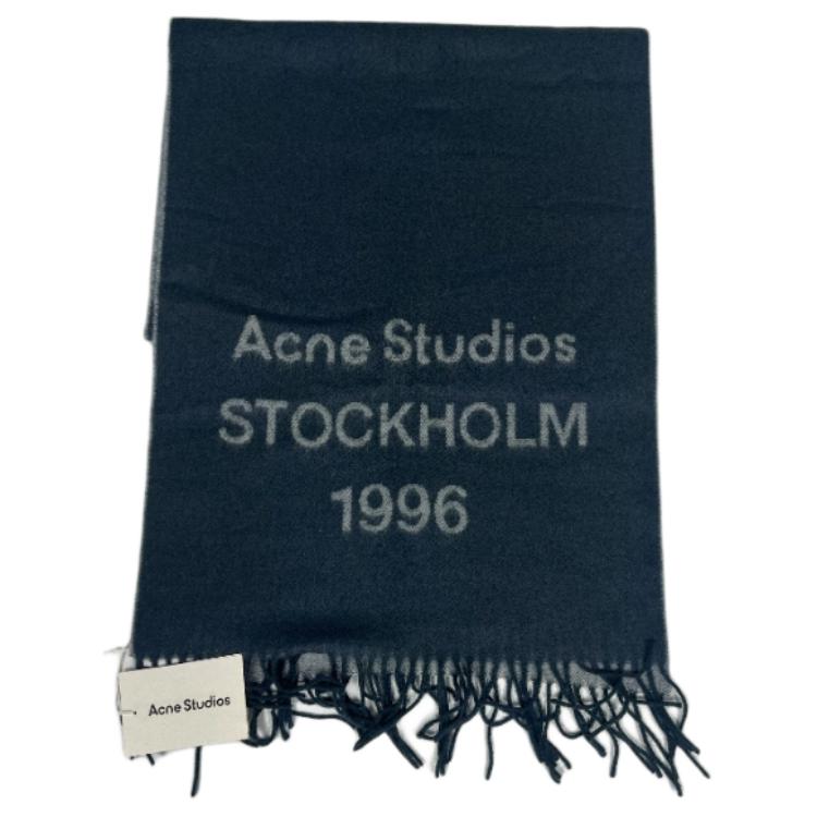 Шарф Acne Studios (синий)