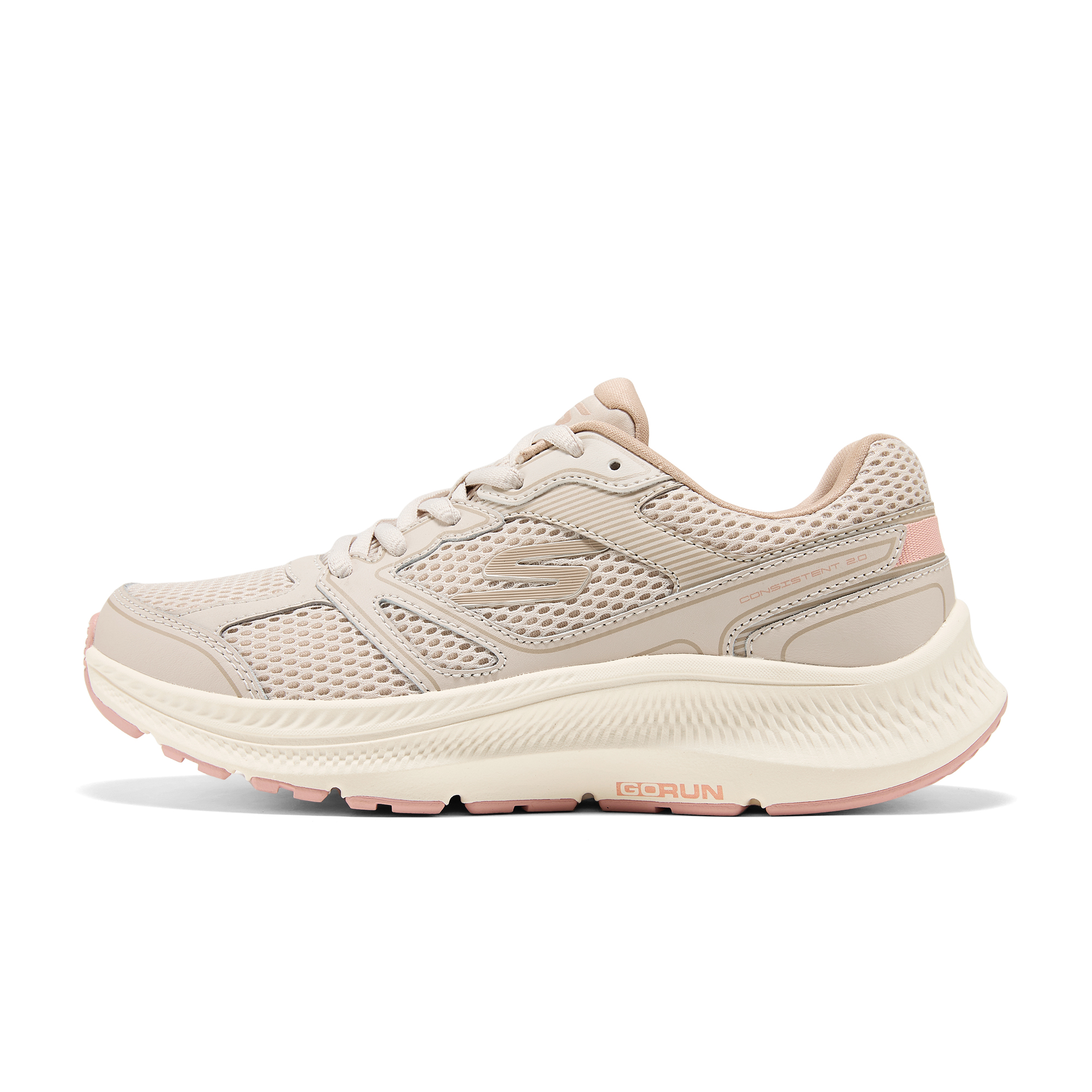 Skechers Skechers Go Run Consistent 2.0 lightweight Q-elastic lightweight casual comfortable versatile commuting outdoor travel wearable breathable lightweight low-cut running shoes for women