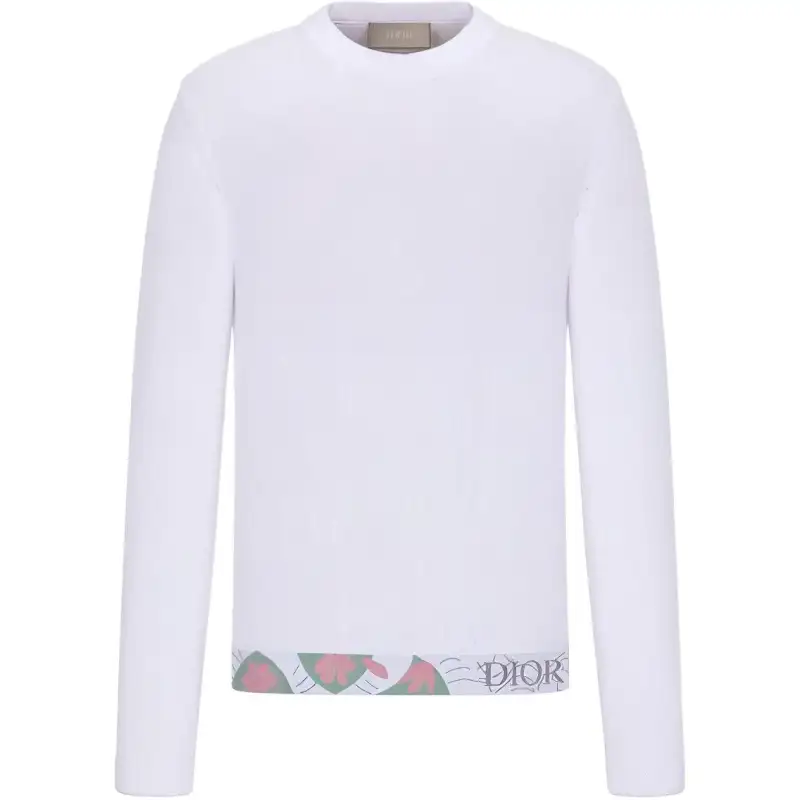 DIOR Logo Prined Crewneck Jumper