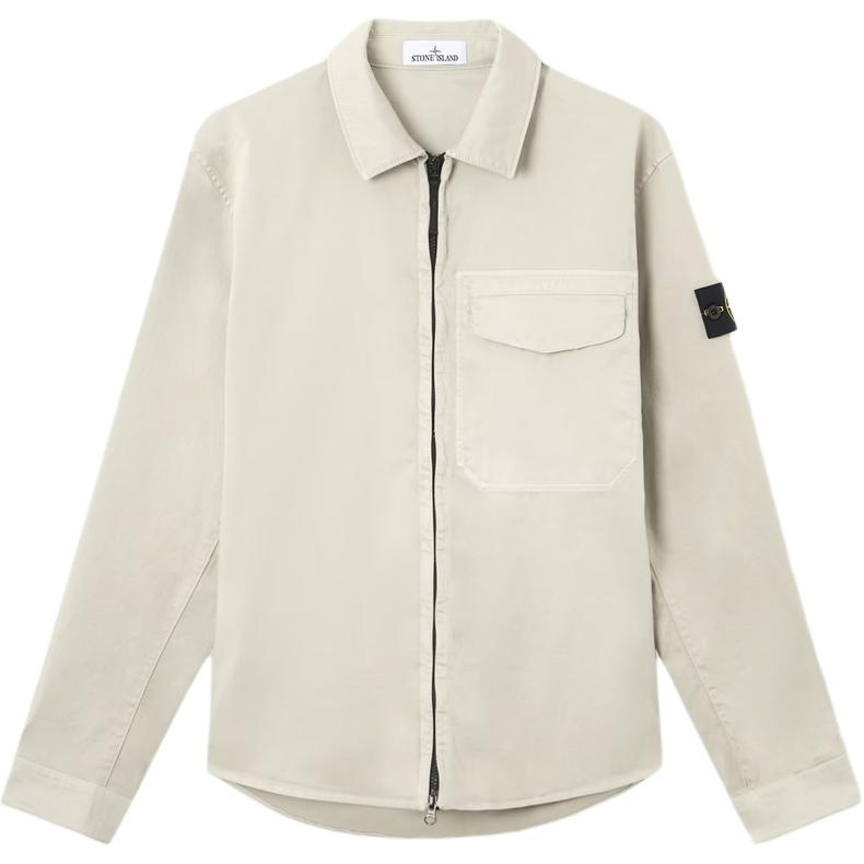 Мужская рубашка STONE ISLAND (оливковая)