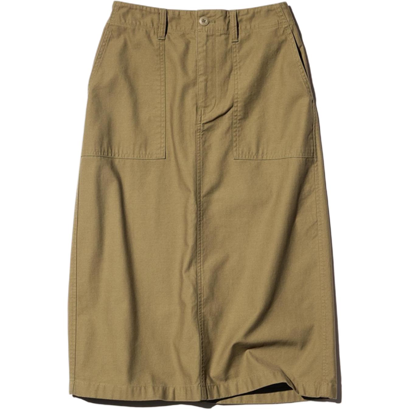 Женская юбка UNIQLO SS26 (синяя)