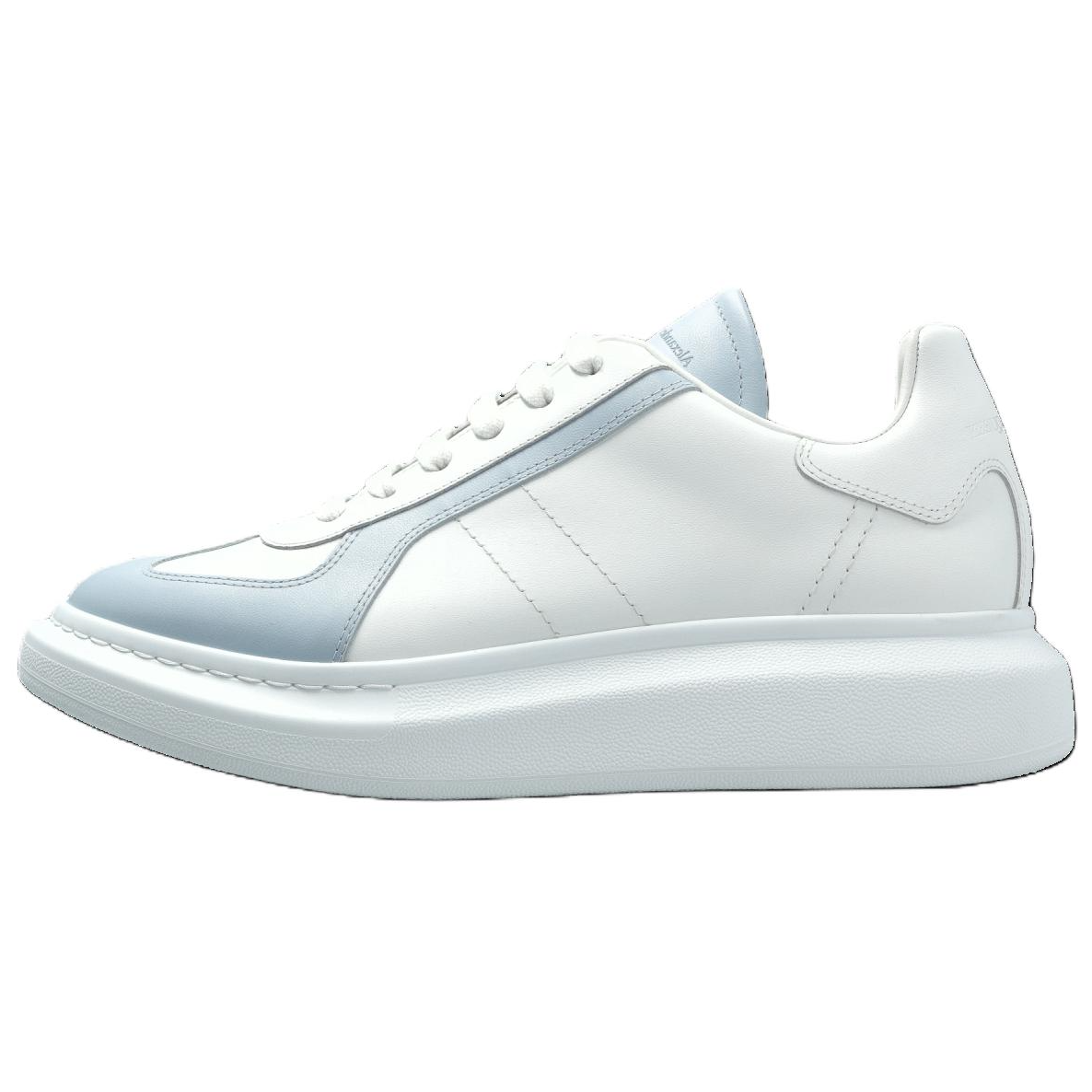 Мужские кроссовки Alexander McQueen (сине-белые)