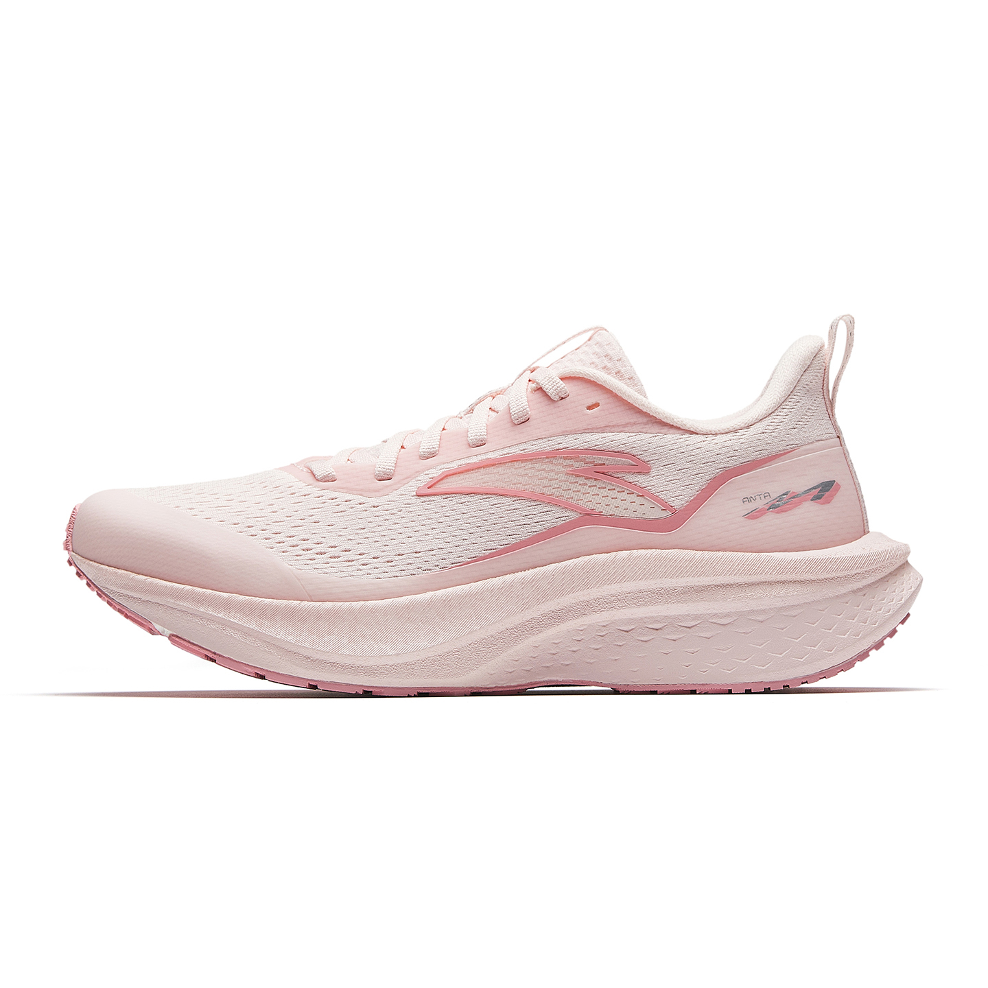 Anta Mach 6SE comfortable sports fabric rubber low-top running shoes women's dendrobium powder