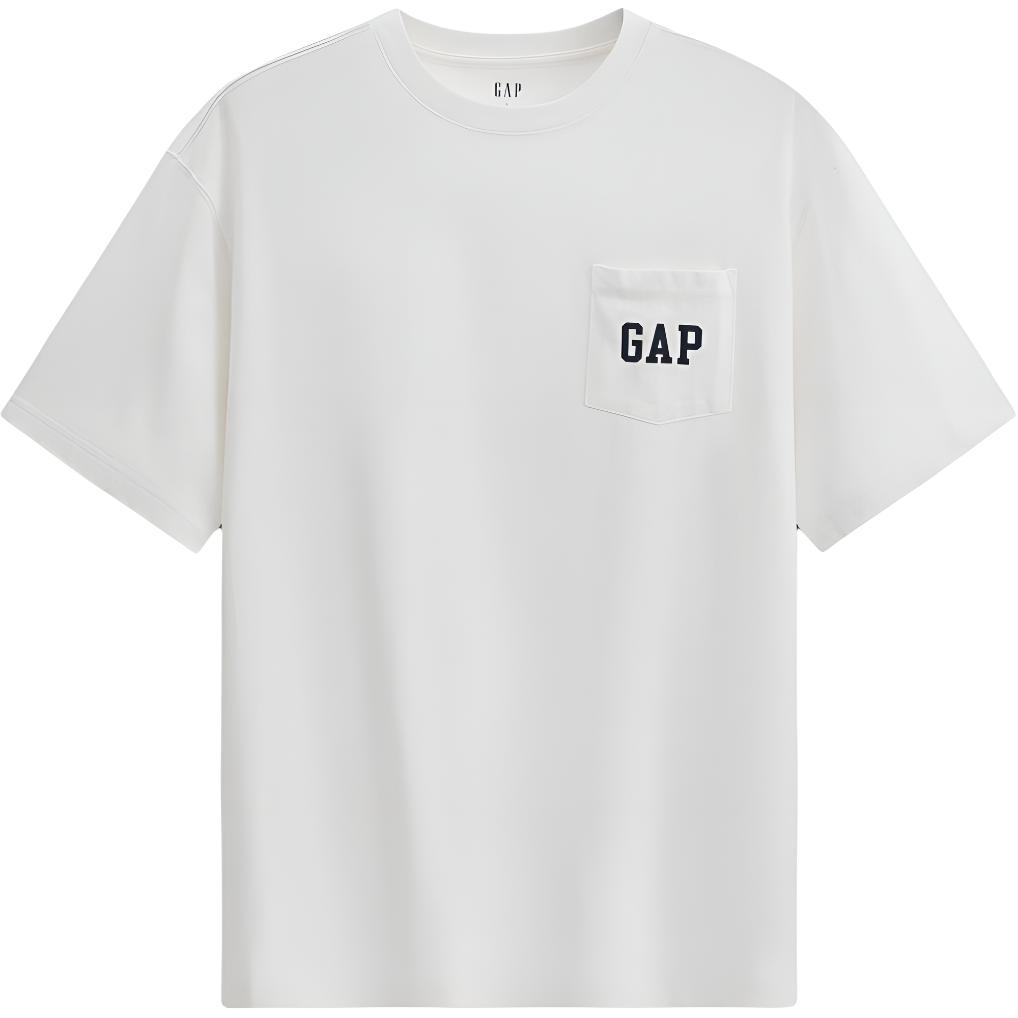 Футболка GAP Pocket Logo (серая)