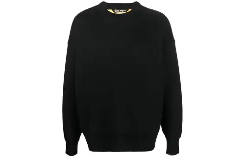 Palm Angels palm tree intarsia-knit wool sweater