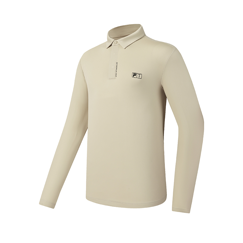 Мужская футболка Fila Golf (бежевая)