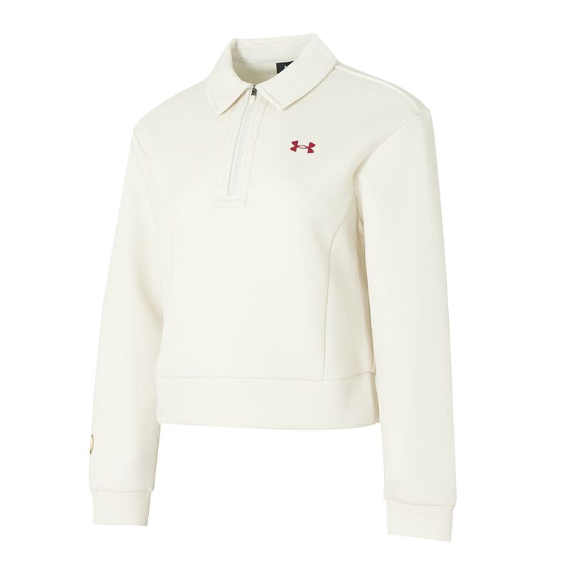 Женская футболка Under Armour (бордовая)