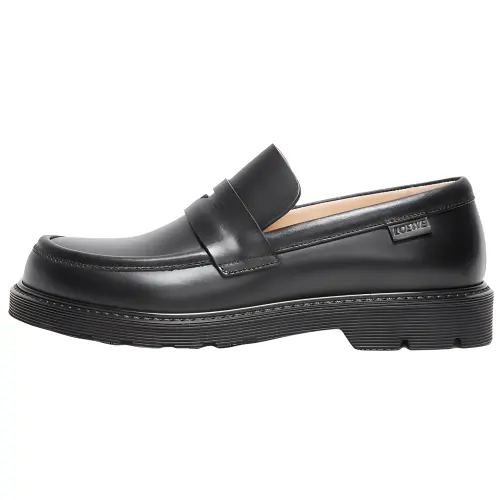 LOEWE Blaze Loafers 3cm Women's Black