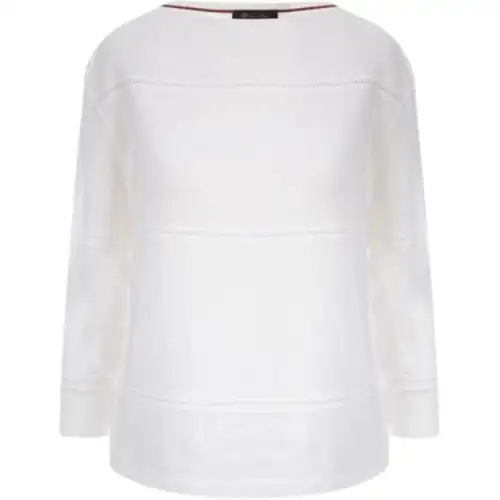 Loro Piana T Shirts Women's White Crew Neck
