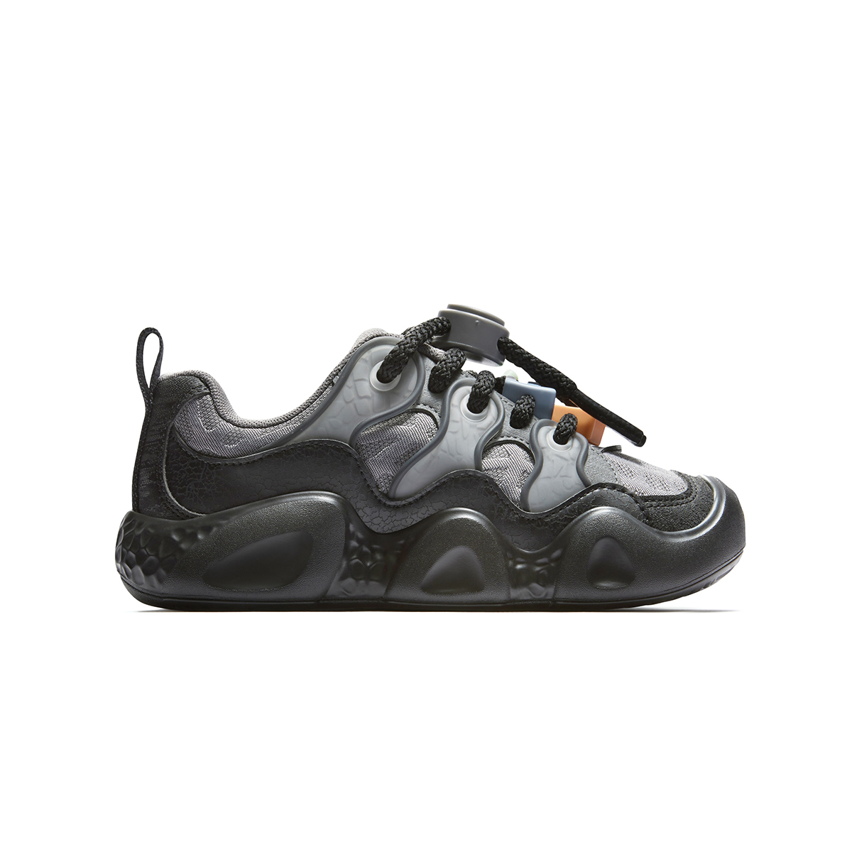 Кеды Fila KIDS Heritage-FHT FILA PEANUT/ (бежевые) — 烟灰/鱼子灰/方解石粉/木槿紫 — фото 2