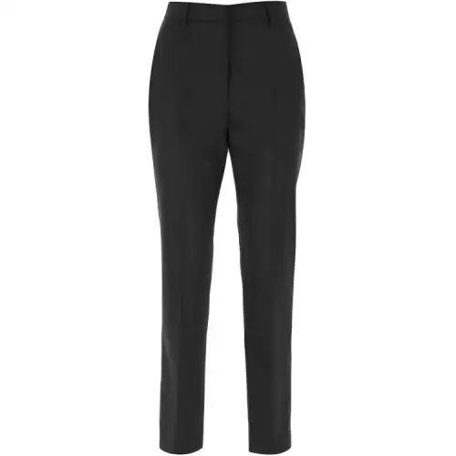 PRADA Casual Pants Women's Black Moderate Slim Fit Pants