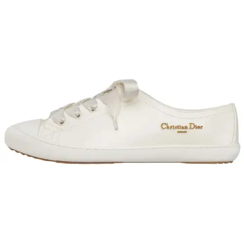 DIOR Lucky Series Low top Skateboard Shoes Women's White
