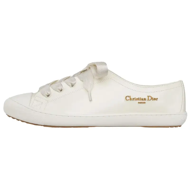 DIOR Lucky Series Low top Skateboard Shoes Women's White