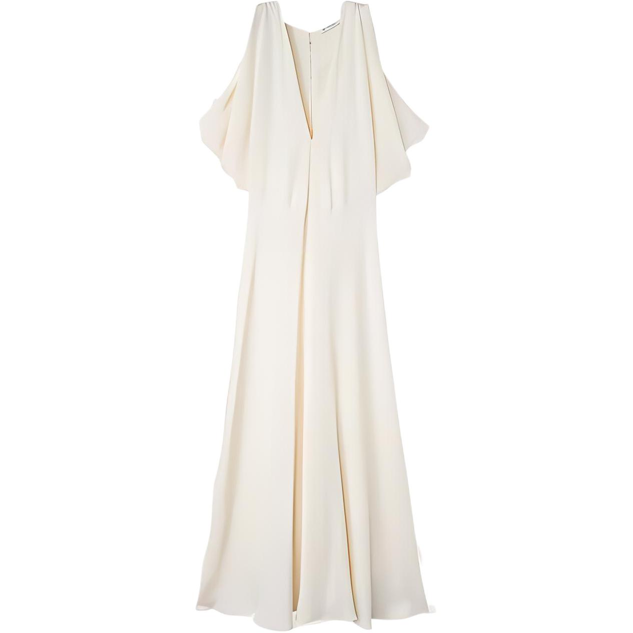 Loro Piana Milena Short Sleeved Dress Women's White