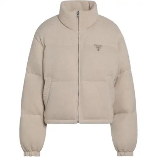 PRADA Jackets & Coats Women's Ivory
