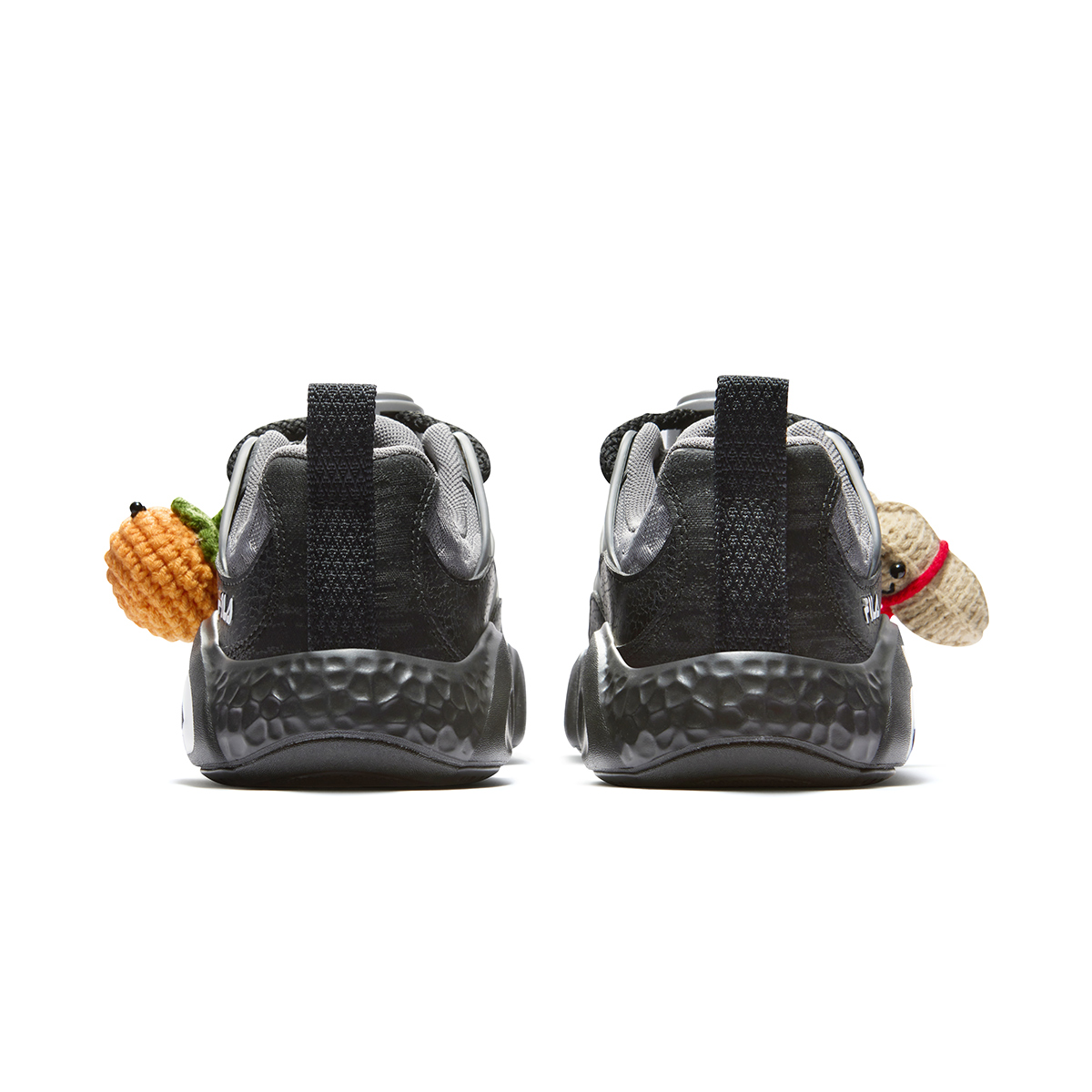 Кеды Fila KIDS Heritage-FHT FILA PEANUT/ (бежевые) — 烟灰/鱼子灰/方解石粉/木槿紫 — фото 4