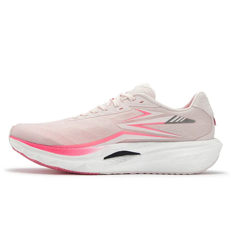 361° Racing Track Xiaoqiang Low top Training Long Distance Running Sprint Racing Running Shoes Men's Fluorescent Pollen