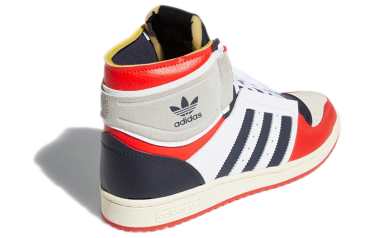 Кеды adidas originals Top ten (бело-черные) — Белый / чёрный — фото 5