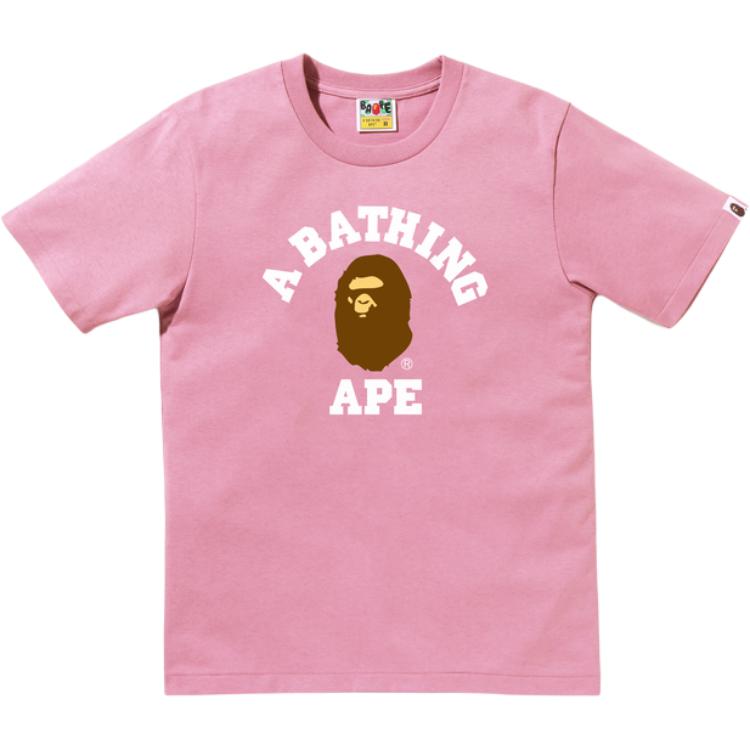 Женская футболка BAPE SS26 Logo (белая) — Белый — фото 3