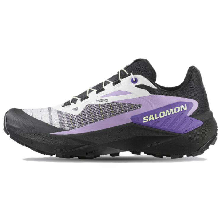 SALOMON Salomon GENESIS comfortable trail running shoes for women, black and purple