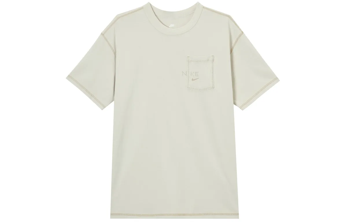 Nike Sportswear T Shirt Men's Light Bone