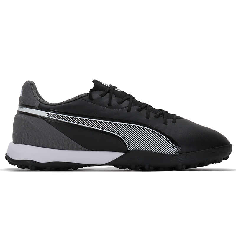 PUMA King TT Turf Artificial Turf Soccer Shoes Men’s Black Gray