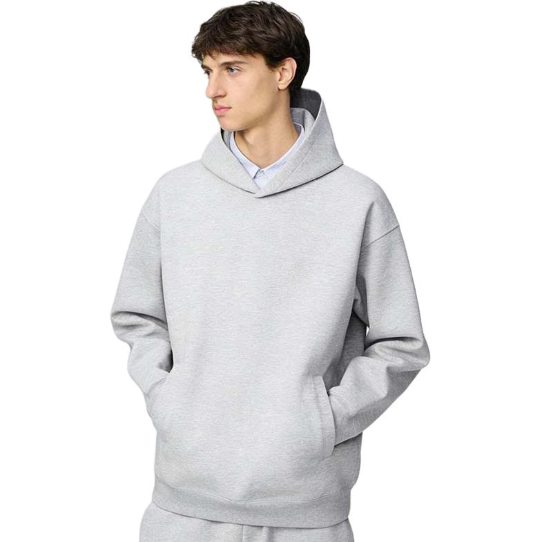 Худи UNIQLO Cleanfit (серое)