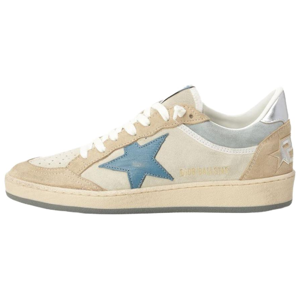 Женские кеды Golden Goose Ball Star (бежевые)