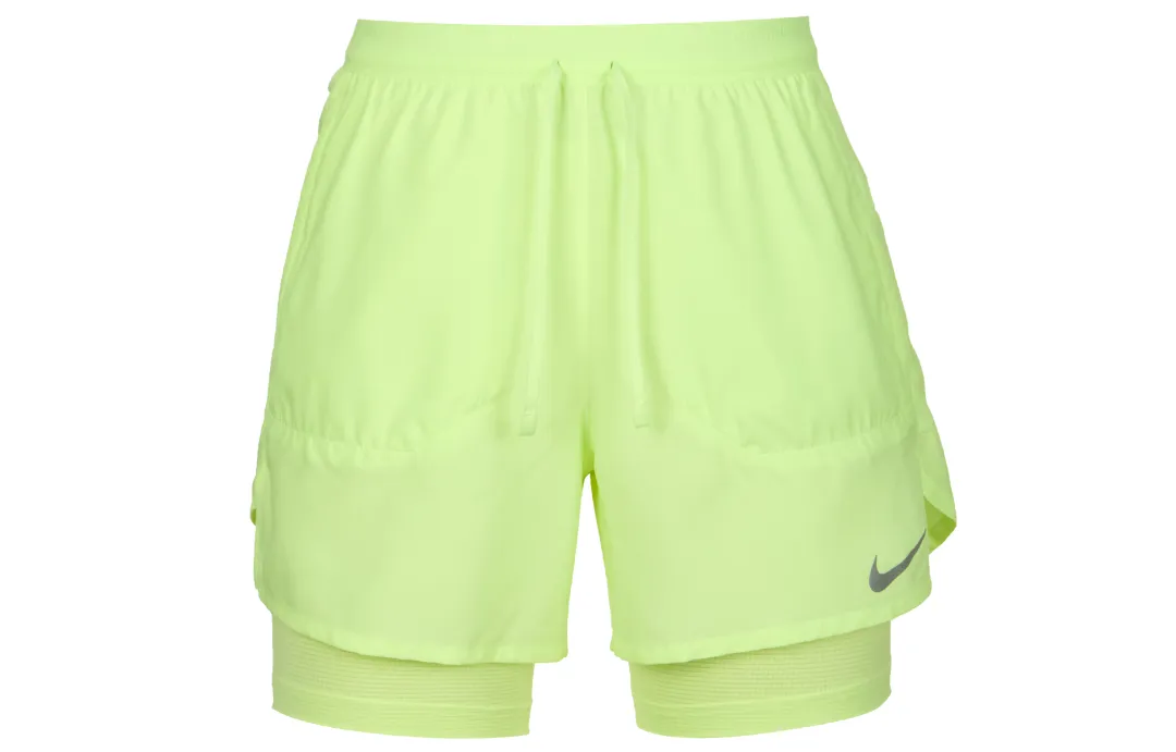 Nike Dri Fit Sports Shorts Men's Slight Yellow Green