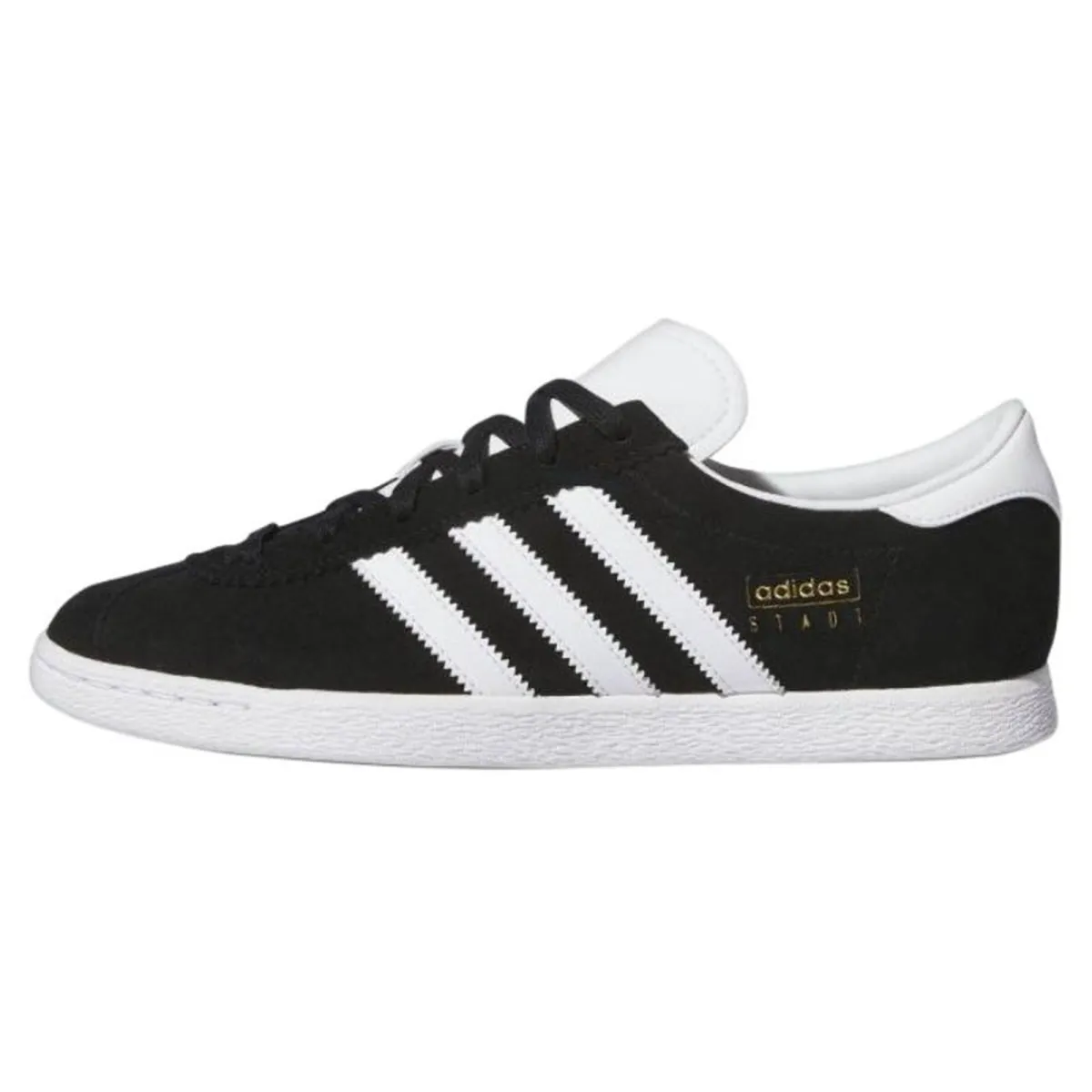 Adidas Originals Stadt Low top Skateboard Shoes Unisex Black White
