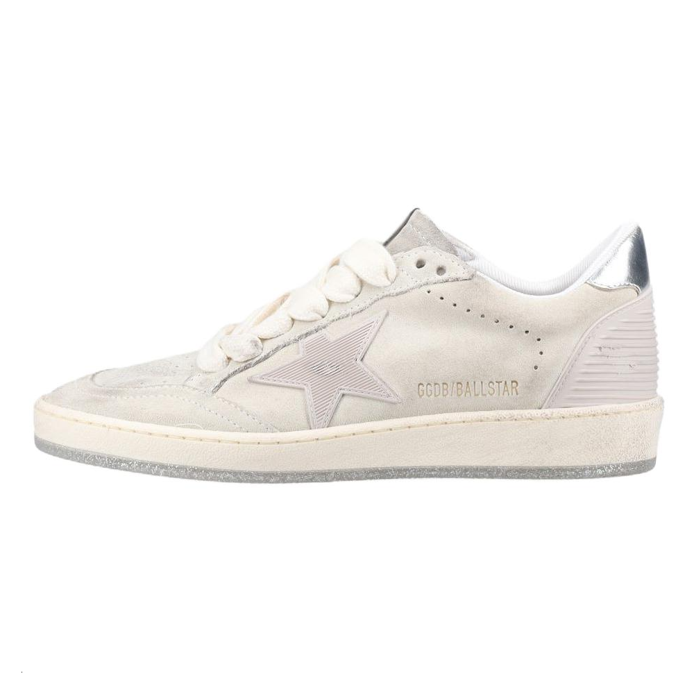 Женские кеды Golden Goose Ball Star (бежевые)