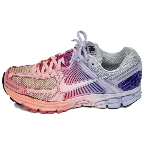 Nike Zoom Vomero 5 Comfortable Slip Resistant Low top Running Shoes Men's Purple Pink