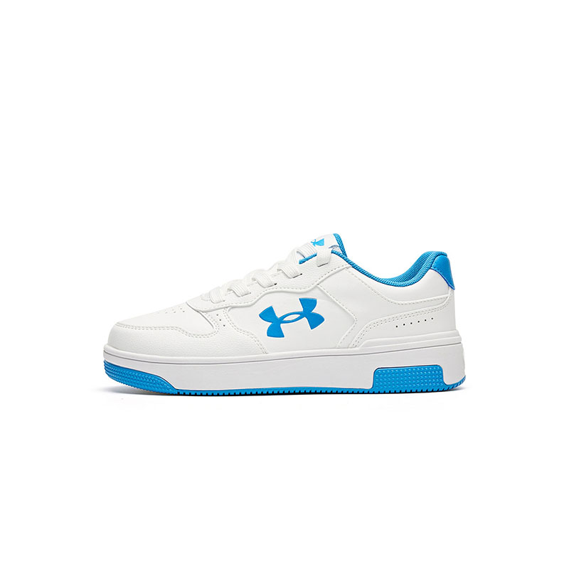 Детские кеды Under Armour (бело-синие)