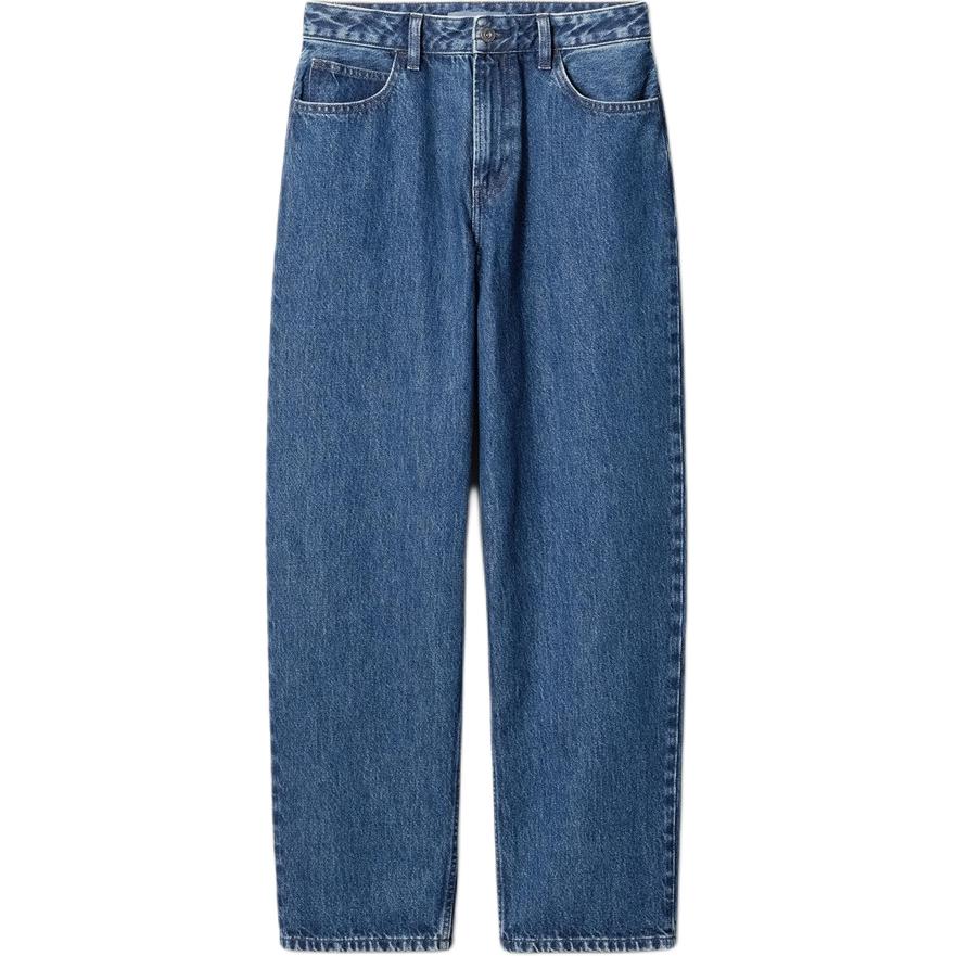 Женские джинсы UNIQLO JW Anderson SS26 Straight (голубые)
