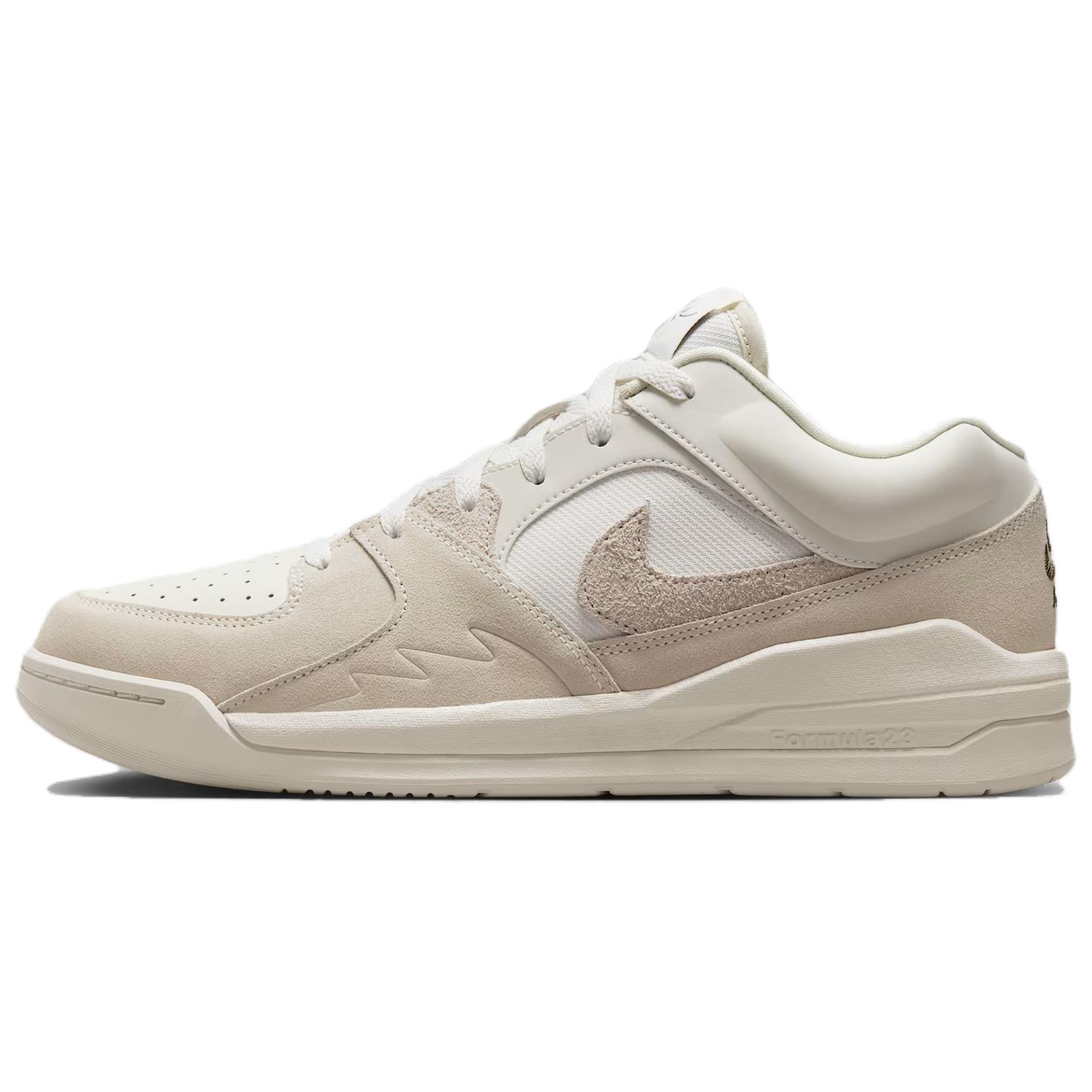 Jordan Stadium 90 Comfortable and versatile, non-slip and wear-resistant, low-top lifestyle shoes, men's white and yellow