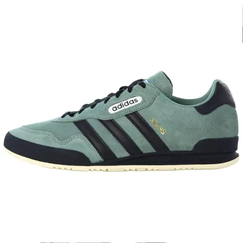Adidas Originals Jeans Cushioning, Wear Resistant Low top Casual Shoes Men's Green Black