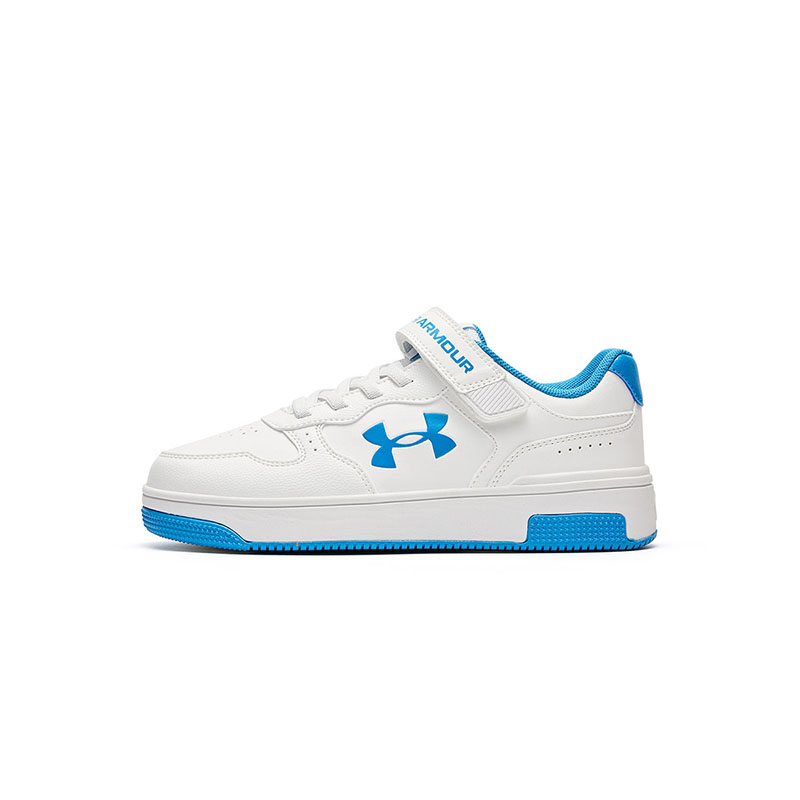 Детские кеды Under Armour (черно-белые)