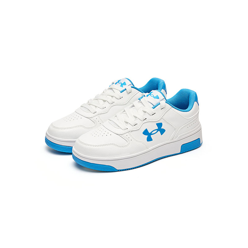 Детские кеды Under Armour (бело-синие) — фото 2
