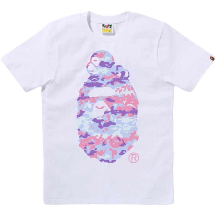Женская футболка A BATHING APE SS26 (разноцветная) — фото 4