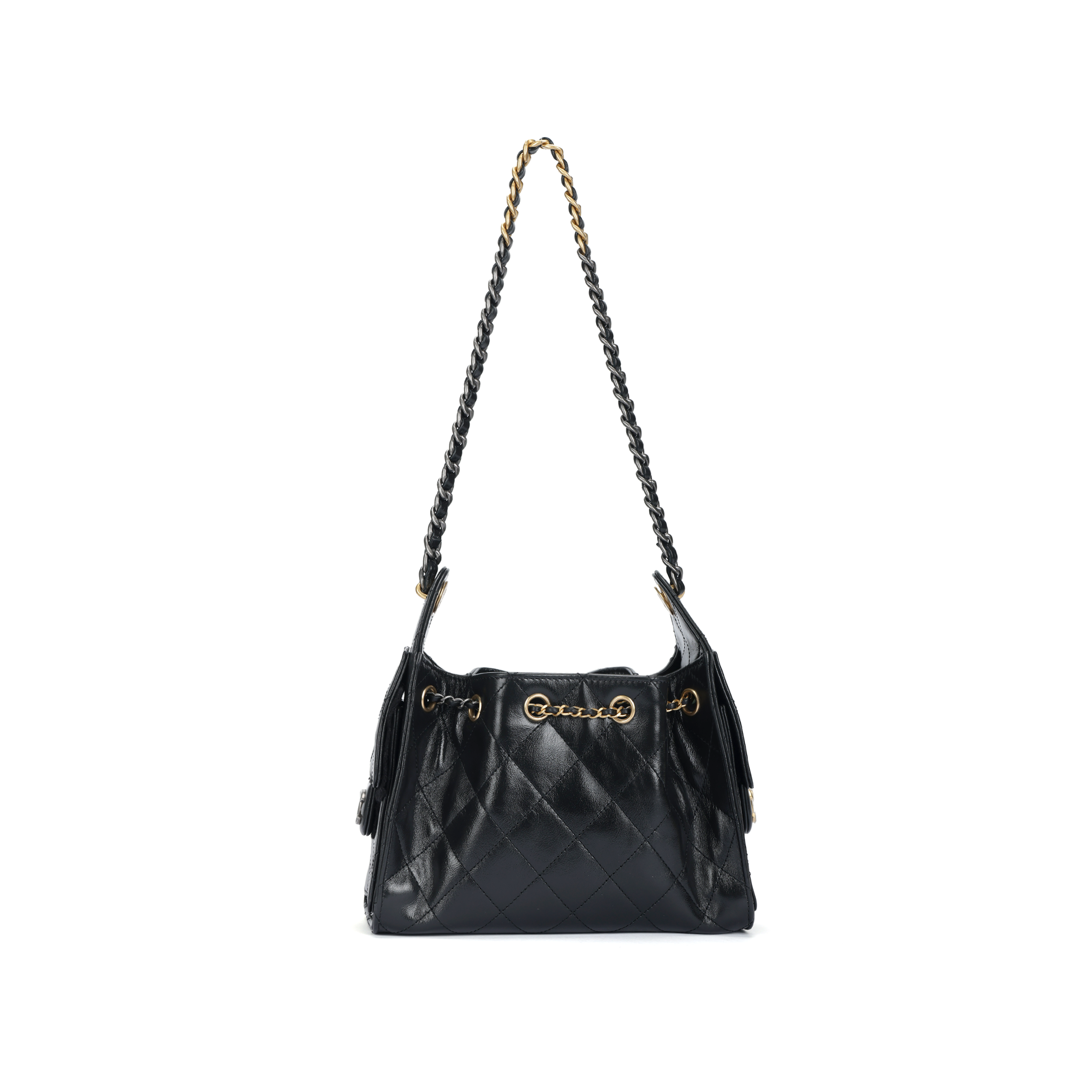 Женская сумка Chanel 25Bag 26C (черная) — фото 3