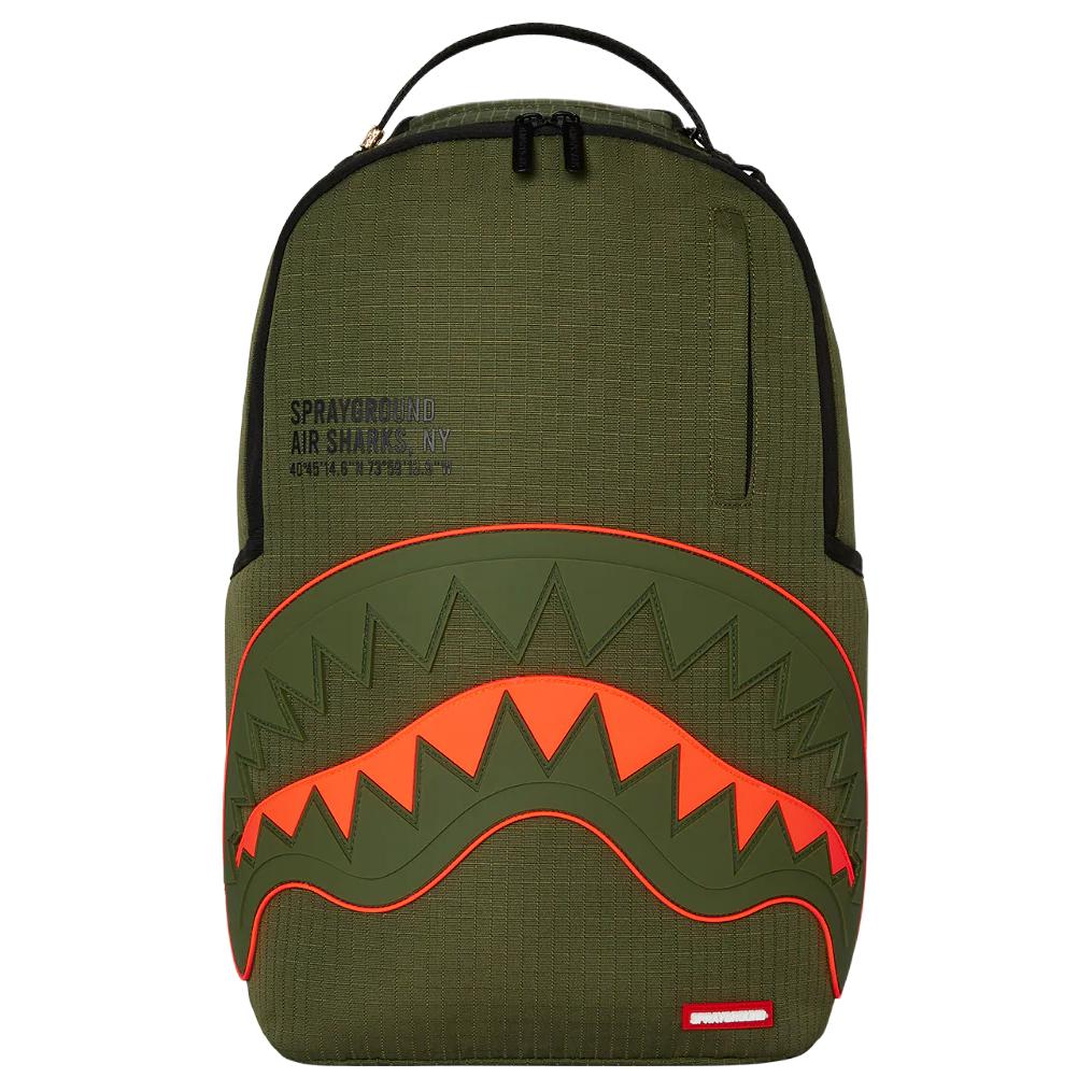 Рюкзак SPRAYGROUND 900D Polyester (армейский зеленый)