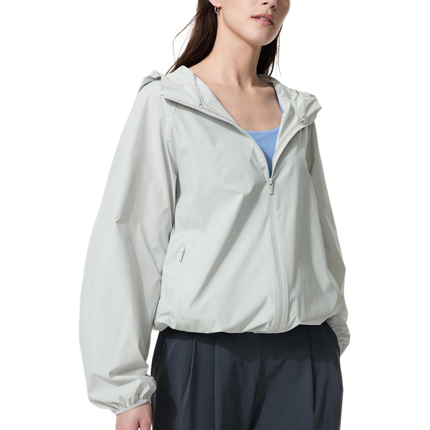Женская куртка UNIQLO UNIQLO SS26 (серая)