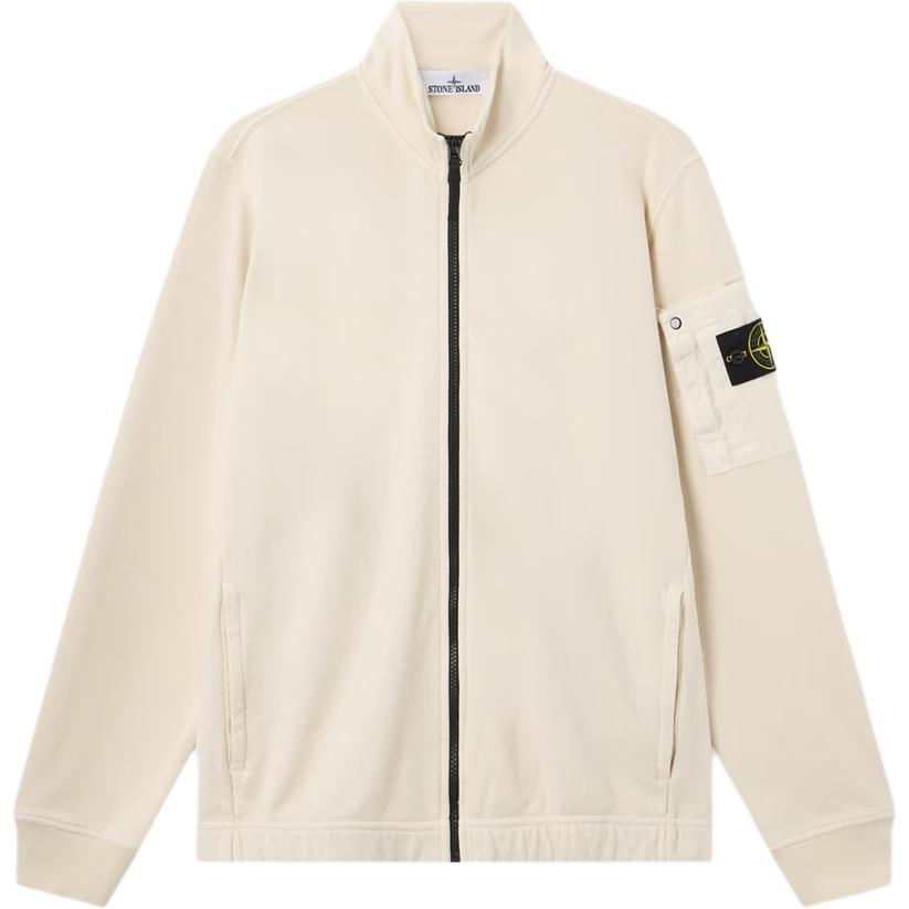 Мужская куртка STONE ISLAND Stand Collar Jacket (черная)
